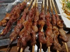 烧烤羔羊肉串-威海小海鲜大排档胖哥烧烤(双井店)