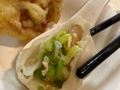 角瓜鸡蛋虾仁水饺-黄家饺子东北特色菜馆(湖滨商业街店)