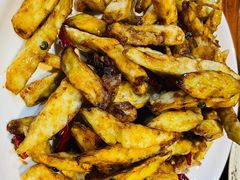 风味茄子-红尘酒肉小馆