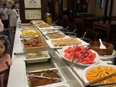 自助取餐区-清心素食自助餐厅(夫子庙店)