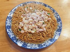虾仁肉丝两面黄-裕兴记·三虾面(西北街总店)