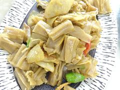 土豆片栲栳栳-天天向上素食餐厅(五台山店)