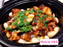 生啫鱼头煲-煲王粤菜餐厅(中侨中心店)