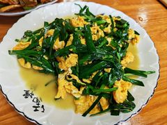 韭菜炒土鸡蛋-竹乡人家大鱼头(南山竹海店)