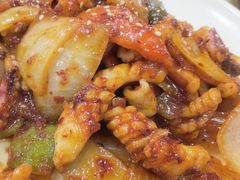 辣炒鱿鱼-贤花饭店(城阳店)