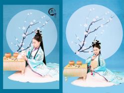 -唐小主古装儿童摄影馆·儿童汉服妆造·摄影跟拍