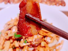 竹笋炒腊肉-丹江渔村(首都机场店)
