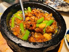 石锅杭椒牛蛙-桂满陇-西湖船宴(西单大悦城店)