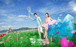 点击看大图 -挪娅婚纱摄影皇家会所