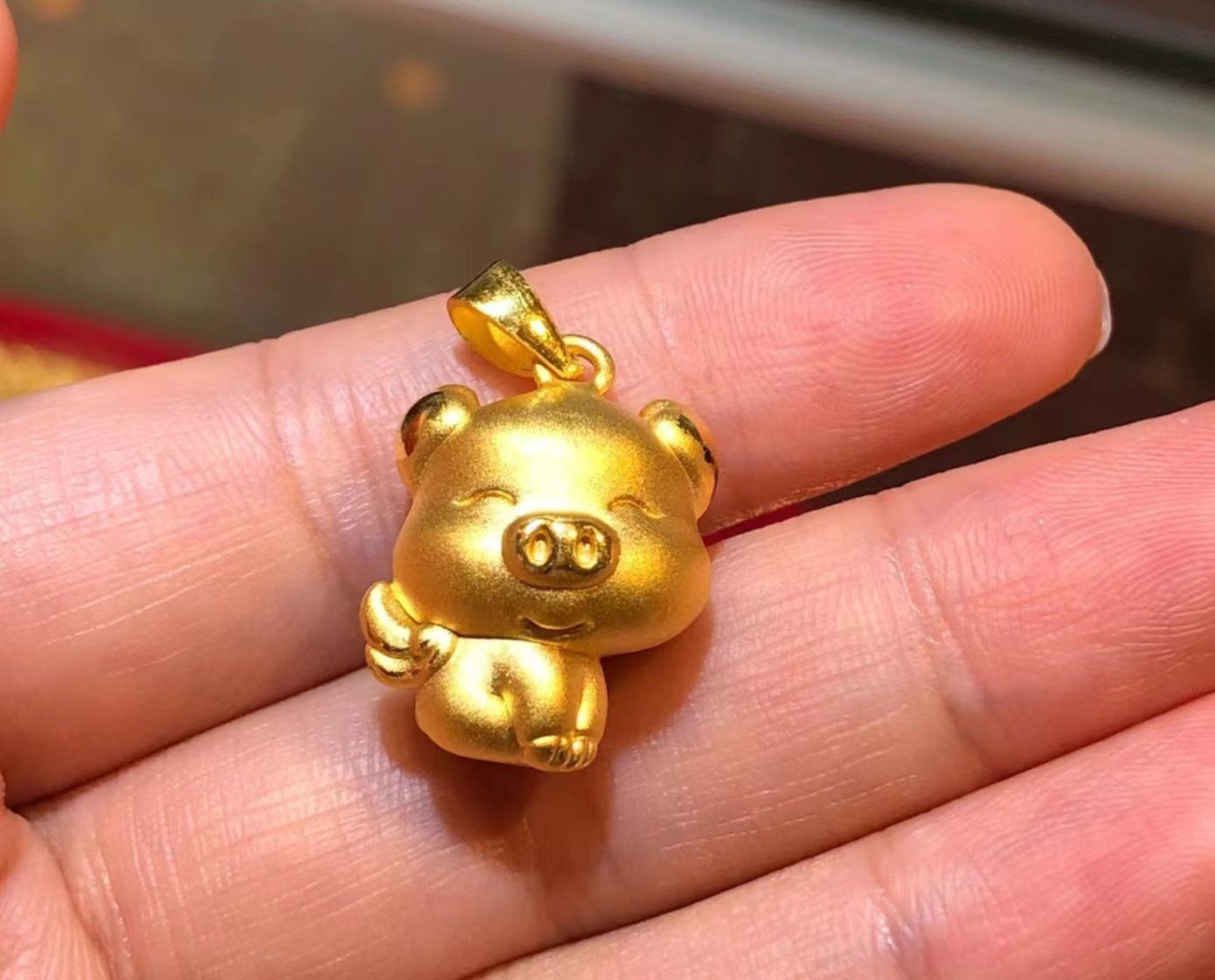 黄金生肖猪!呆萌可爱极了"