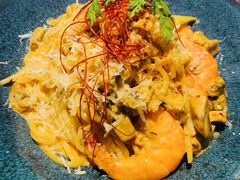 芝士蘑菇鲜虾意大利面-BE BRIGHT KITCHEN(正佳广场店)
