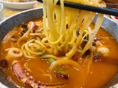 三鲜辣汤面-淘淘园·韩式手工炸酱面(井亭天地店)