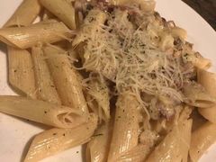 奶油培根空心面-HIGH FIVE哈福手工汉堡(桂林路店)