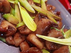 烧汁芦笋辣味口蘑-荣公子创意菜