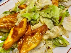 馕炒莲花白-撒拉花儿·新疆菜·清真(太阳宫店)