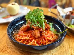 胡同炸鸡意面-自如ZSPACE四合院艺术餐厅