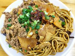 牛肉牛板筋拌面-双宝红油牛系列