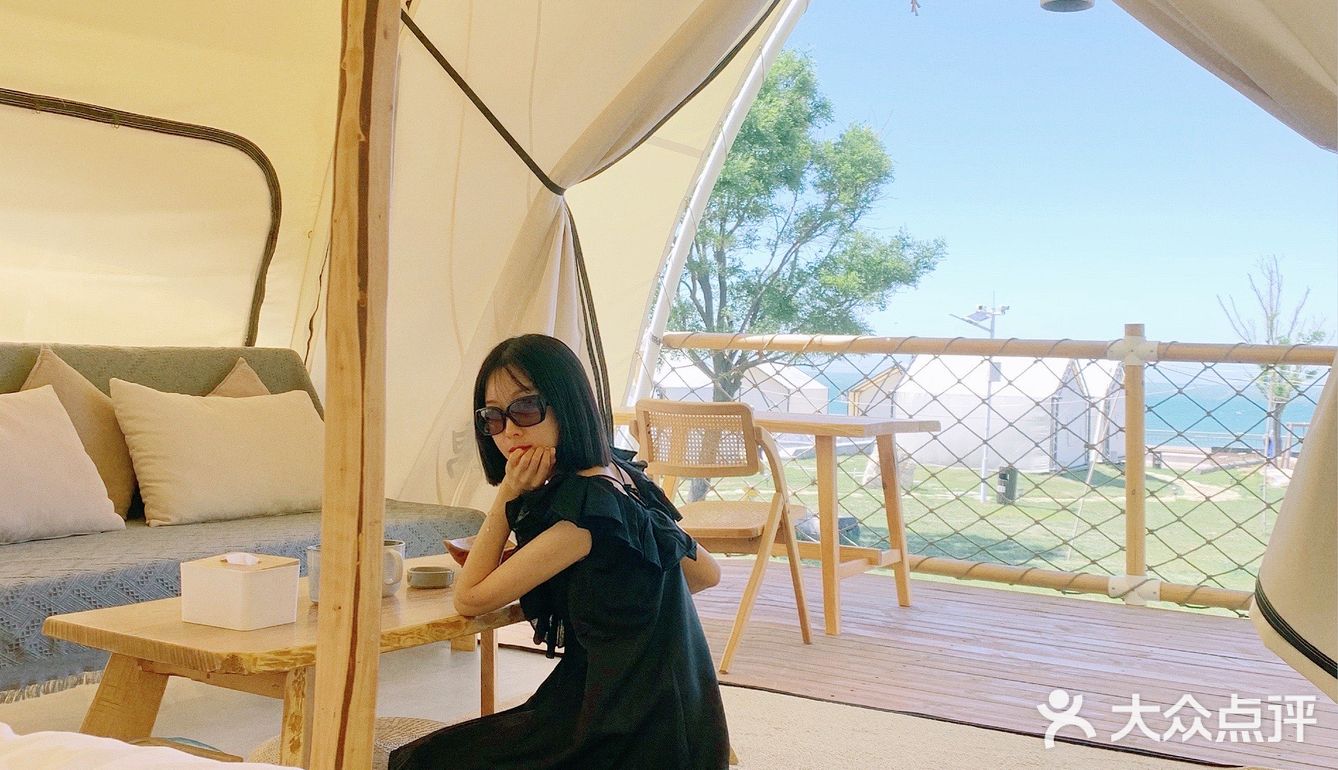 大连周边游｜住在帐篷里看日落
