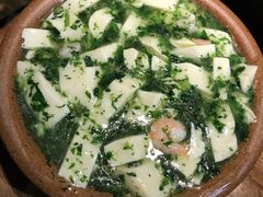 芥菜虾仁嫩豆腐-兰溪小馆(东直门簋街店)