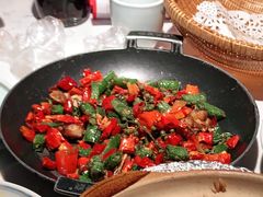青椒干锅牛蛙-大榕树下顺德菜(融创茂店)