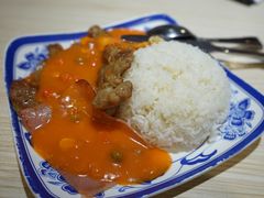 沙丹雞扒飯-路环码头面馆