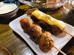 烤梅子味鸡肉串-鸟内会居酒屋(得意潮馆店)