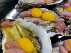 鸡子十生蚝十鹌鹑蛋-飞尝蚝·顺德菜·鱼生(顺德总店)