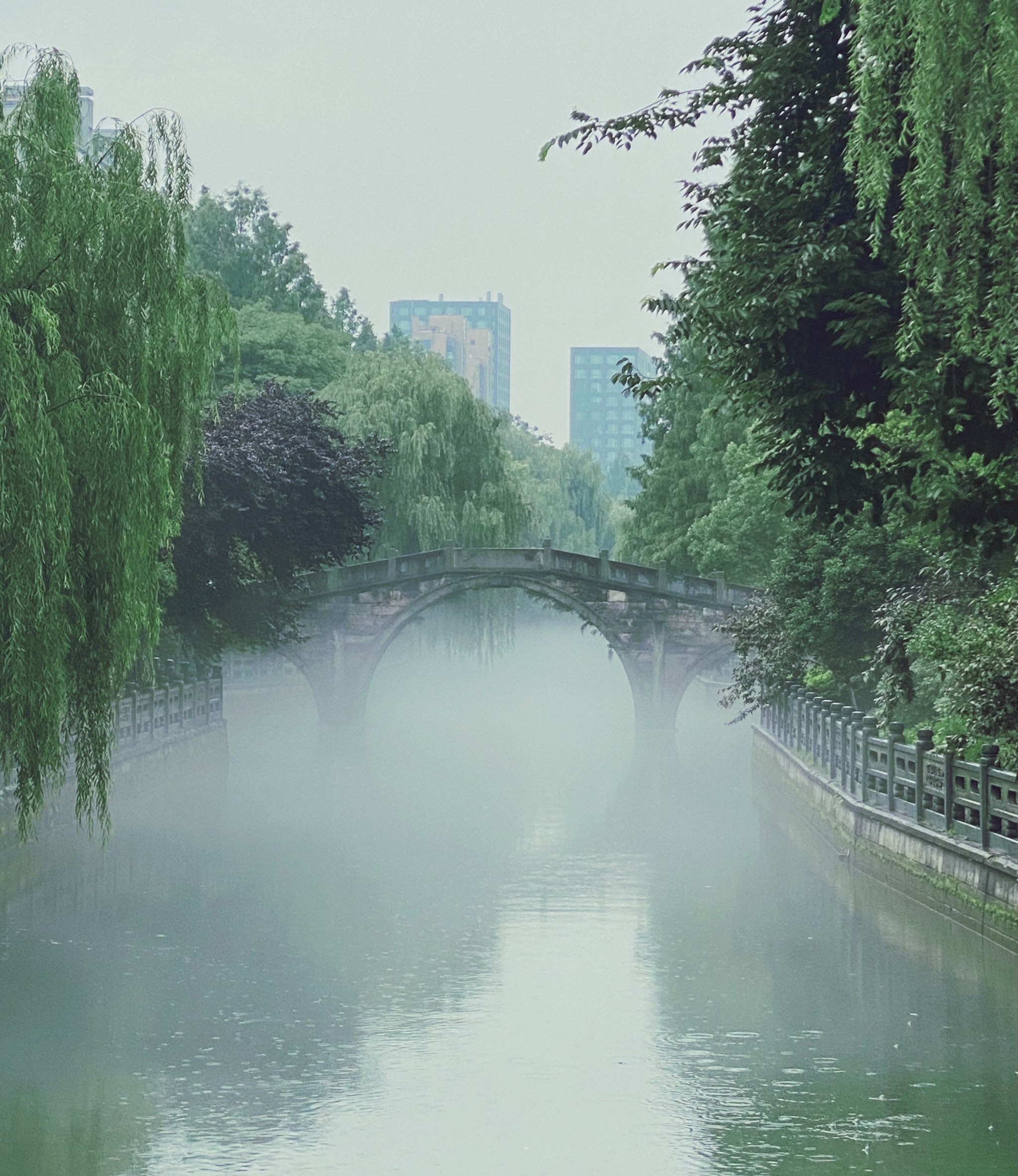 江南雨季唯美图片