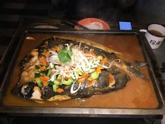 -探鱼·鲜青椒爽麻烤鱼(中天广场店)