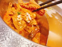 牛杂鸳鸯锅-左庭右院鲜牛肉火锅(环球港店)
