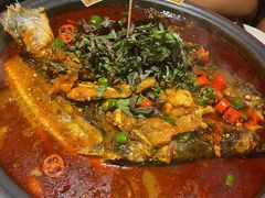 -探鱼·鲜青椒爽麻烤鱼(广州欣荣广场店)