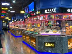 自助取餐区-苏格里岛自助烧烤百汇