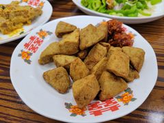 干煎臭豆腐-谢记上海大排档(长寿路店)