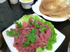 瘦肉片-黔府豆米火锅野菜馆(南马店)