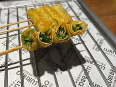 烤豆皮卷-北京食堂·烤鸭·宵夜(亚运村店)