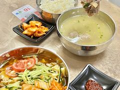 -吉林延边牛肉汤饭，大冷面