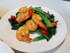野菌炒凤尾虾-利苑酒家(华熙国际店)