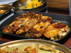 -草家酱蟹炭火烤肉店(珲春南路一店)