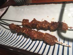 香烤牛肉串-鱼谦脆皮烤鱼(华阳城店)