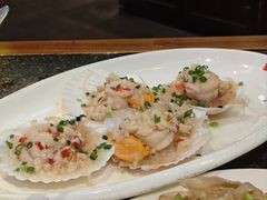 蒜蓉粉丝蒸扇贝-王庄阿咪海鲜大排档(象园店)
