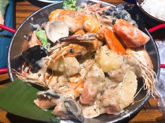 手抓海鲜蒜香奶油味-仓库南洋海鲜小排档(柳河路店)
