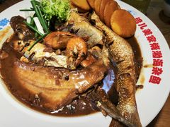 倍儿美海鱼一锅出-倍儿美海鲜排挡·非遗海鲜蒸饺(洋货店)