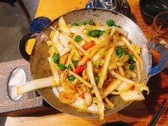 干锅娃娃菜-小天府川菜馆(魏公村店)