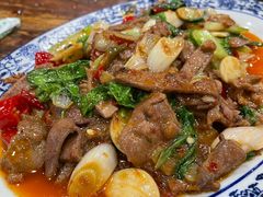 肝腰合炒-雨田饭店