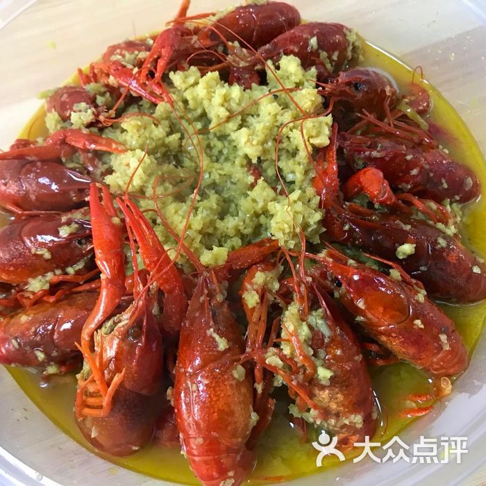 浦江第一炸外卖咸蛋黄小龙虾图片-北京小吃-大众点评网