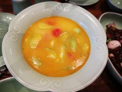 笋干丝瓜番茄汤-虎哥私房菜(馒头山店)
