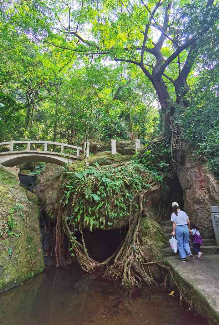 白云洞景区-售票处-"白云洞位于西樵山北麓,西樵山作为一座岭南.