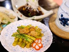 牛油蒜片炒芦笋-熊藏居酒屋(kkone店)