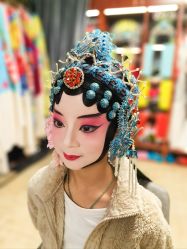 -胭脂猫京剧摄影