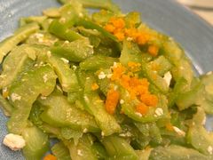 咸蛋黄炒苦瓜-鹿港小镇(霄云店)